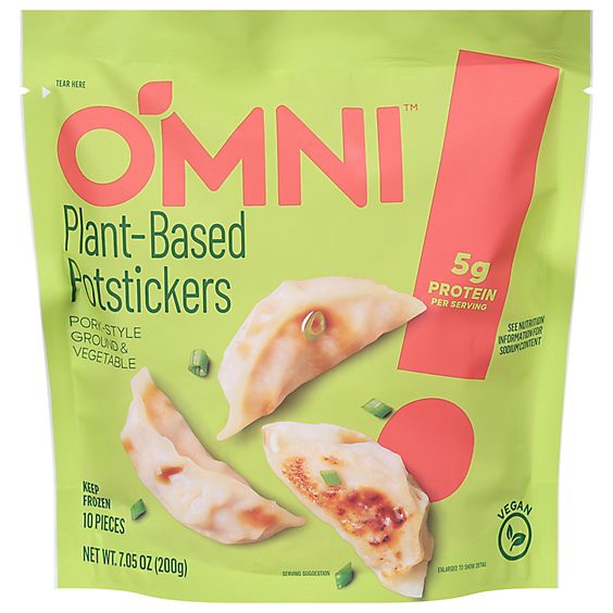 slide 1 of 1, Omni Foods Potsticker Pork Style - 7.05 Oz, 7.05 oz