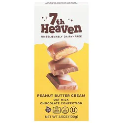 7th Heaven Peanut Butter Crm Choc Bar - 3.5 Oz