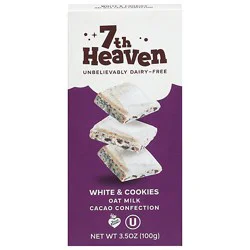 7th Heaven Cookies & Cream Choc Bar - 3.5 Oz