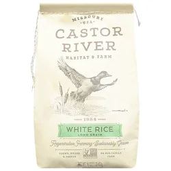 Castor River Long Grain White Rice Ngmo - 16 Oz