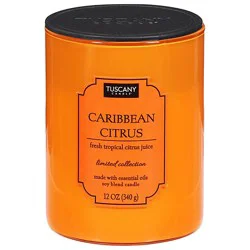 Caribbean Citrus 12 Oz Candle - 12 Oz