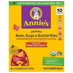 Annie's Homegrown Fruit Snack Bee Bug Btfly Og2 - 7 Oz