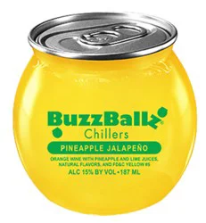 Buzzballz Pineapple Jalepeno Chiller Wine - 187 Ml