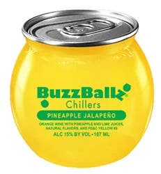 Buzzballz Pineapple Jalepeno Chiller Wine - 187 Ml