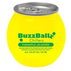 Buzzballz Pineapple Jalepeno Chiller Wine - 187 Ml