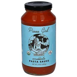 Pizza Girl Inc Pasta Sauce Arrabbiat Organic - 24 Oz