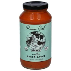 Pizza Girl Inc Pasta Sauce Vodka Organic - 24 Oz