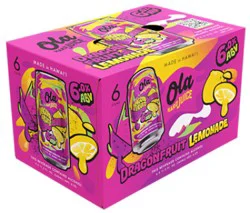 Ea Ola Dragonfruit Lemonade Hj 6-12 Fl Oz In Cans - 6-12 Fz