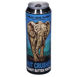 Wild Ride Nut Crusher Peanut Butter Porter 19.2 Fl Oz In Cans - 19.2 Fz