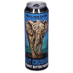 Wild Ride Nut Crusher Peanut Butter Porter 19.2 Fl Oz In Cans - 19.2 Fz