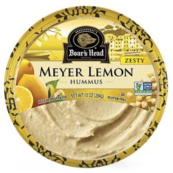 Boars Head Meyer Lemon Hummus - 10 Oz