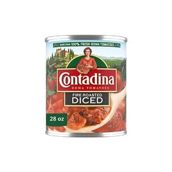 Contadina Fire Roasted Diced Tomatoes - 28 Oz