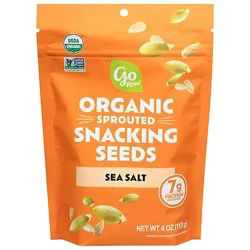 Go Raw Sprouted Seeds Snack Sea Salt - 4 Oz