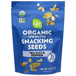 Go Raw Sprouted Seeds Snack Sea Salt And Pepper - 4 Oz