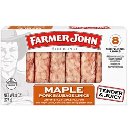 Farmer John Maple Breakfast Links - 8 Oz