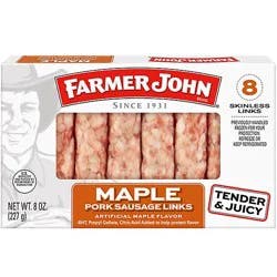 Farmer John Maple Breakfast Links - 8 Oz
