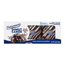Entenmanns Double Chocolate Chip Donut Cakes - 10.9 Oz