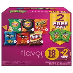 Frito Lay Flavor Mix Variety Pack - 18 Count