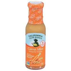 California Olive Ranch Carrot Miso Vinaigrette Salad Dressing - 10 Oz