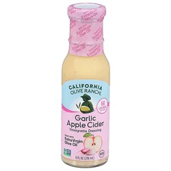 California Olive Ranch Garlic Apple Cider Vinaigrette Salad Dressing - 10 Oz