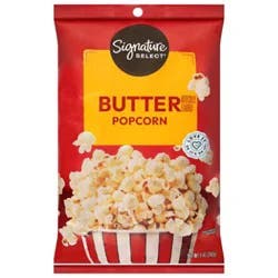 Signature Select Butter Flavored Popcorn - 5 Oz