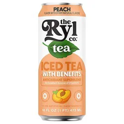 The Ryl Company Peach Ready To Drink Black Tea - 16 Fl. Oz.