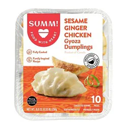 Sesame Ginger Chicken Gyoza Dumplings - 8.8 Oz