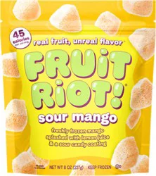 Fruit Riot Frozen Candy Sour Mango - 8 Oz