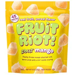 Fruit Riot Frozen Candy Sour Mango - 8 Oz