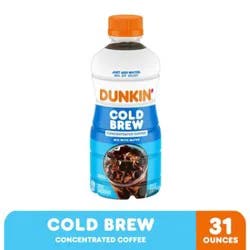 Dunkin Cold Brew Black Coffee Concentrate - 31 Fl. Oz.