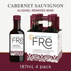 Netter Home Fre California Alcohol Removed Cabernet Sauvignon Wine - 4-187 Ml