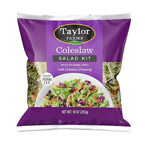 slide 1 of 8, Taylor Farms Coleslaw Kit - 10 Oz, 10 oz