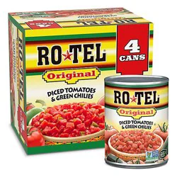 Ro-Tel Original Diced Tomatoes And Chilies - 4-10 Oz