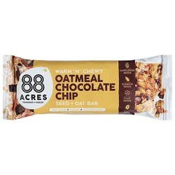 88 Acres Oat And Seed Bar Chocolate Chip - 1.6 Oz