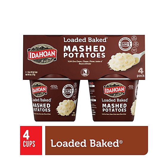 slide 1 of 2, Idahoan Loaded Baked - 4-1.5 O, 4 ct; 1.5 oz