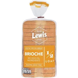 Lewis Bake Shop Brioche Half Loaf - 12 Oz