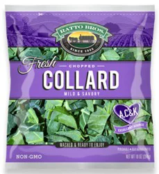 Greens Collard Chopped - 10 Oz
