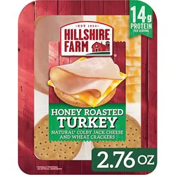 Hillshire Farm Snack Kit Honey Turkey,colby Jack Cheese,wheat Cracker - 2.76 Oz