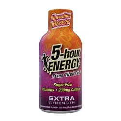 5-Hour Energy Hawaiian Breeze Extra Strength 5-Hour Energy - 1.93 Oz