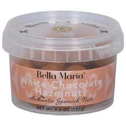 Bella Maria Hazelnuts White Chocolate W/ Cinnamon - 4.4 Oz