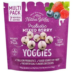 Nature's Garden Mixed Berry Yoggies - 4.9 Oz