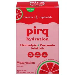 Pirq Watermelon Hydration Mix - 10 Count