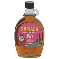 Sapjack Organic Maple Syrup Grade A Amber - 12 Fl. Oz.