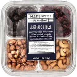 Made With Mix Fruit And Nuts Toffee - 11 Oz