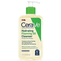 Cerave Hydrating Foaming Oil Cleanser - 12 Fl. Oz.