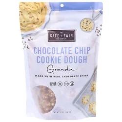 The Safe And Fair Food Company Granola Chocolate Chip Cookie Dough - 12 Oz