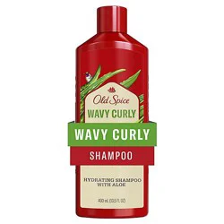 Old Spice Wavy Curly Shampoo With Aloe & Avocado Oil - 13.5 Fl. Oz.
