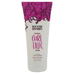Not Your Mother's Curl Talk Defining Cream For Curly Hair - 6 Oz