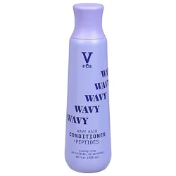 V&co Wavy Hair Conditioner With Peptide Technology - 12 Fl. Oz.