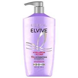L'oreal Paris Elvive Hyaluron Plump Hydrating Shampoo For Dry Hair - 26.5 Fl. Oz.